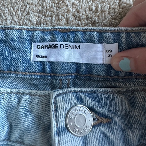 Garage festival jean shorts - Picture 7 of 7